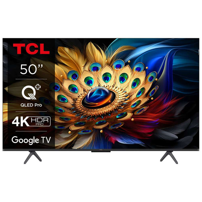 TCL TV 50" QLED 4K Google LED TV