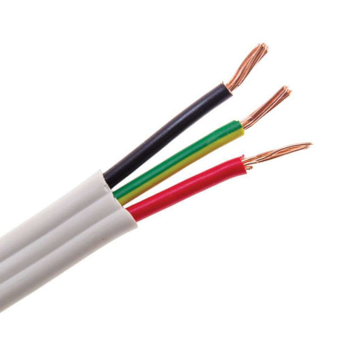 Cable 2 Core + Earth (Light) TPS Stranded 1.5mm (500m Drum)
