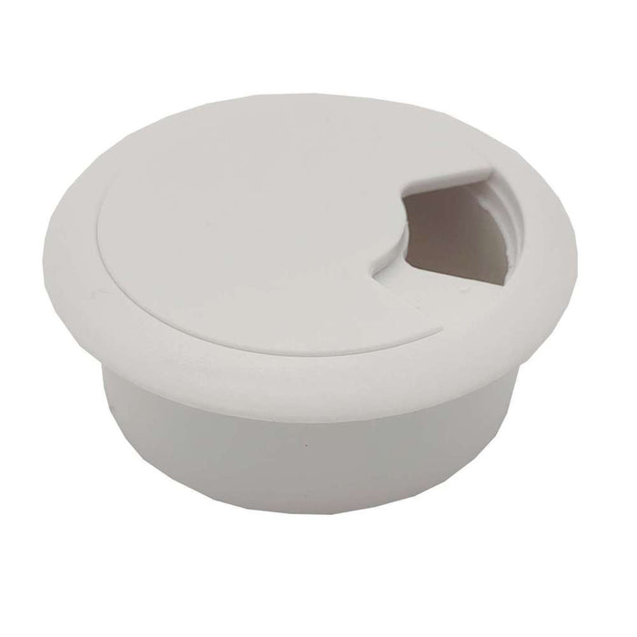 Nova Round Wire Cover 70 x 60mm White