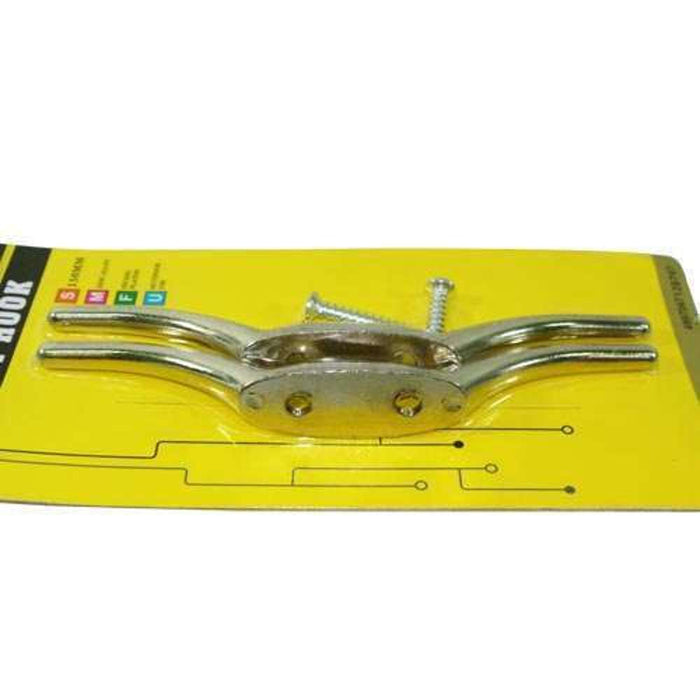 Fixworx Hook Cleat Nickel Plated 150mm 2pc