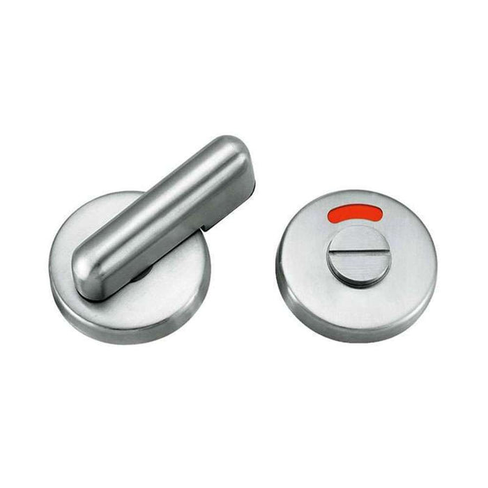 Toilet Partition Indicator Lock Round SS304