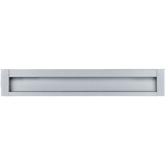 Hafele Flush Handle Alu Silver 207 x 34mm