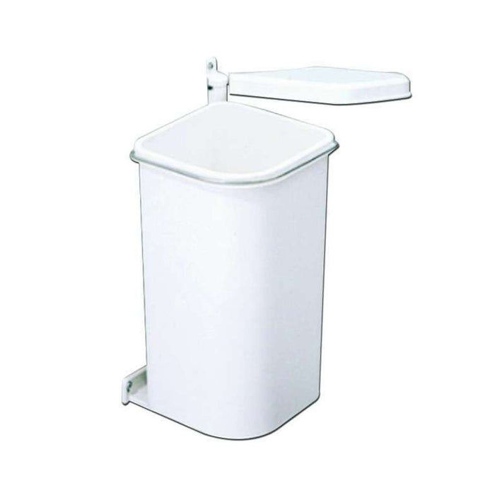 Hafele Door Mounted Bin Hailo 5L PVC White (for 300mm Cabinet) 310 x 175mm