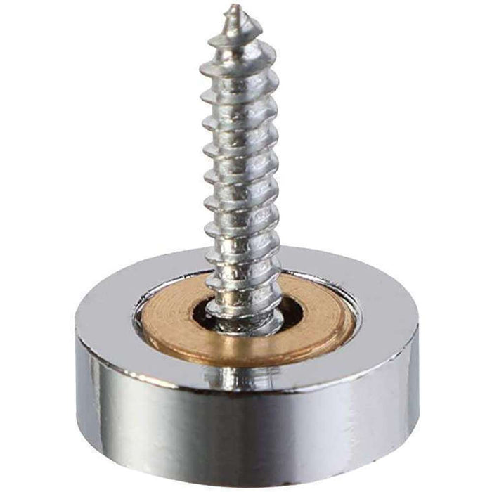 Avio Decorated Cap w/ Screw Chrome Plated