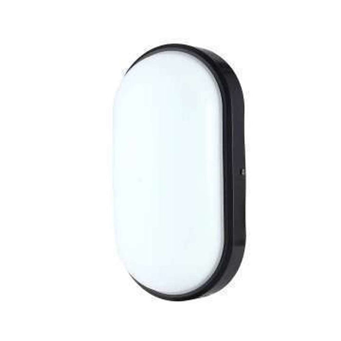 Liper Bulk Head 20W Oval Daylight Black IP65