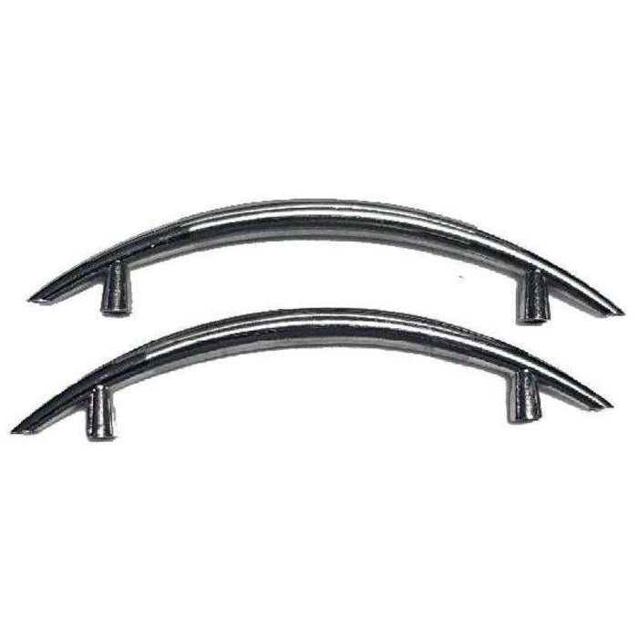 Jia Drawer Handle 96mm Zinc Nickle Plated w/ Screws #9631