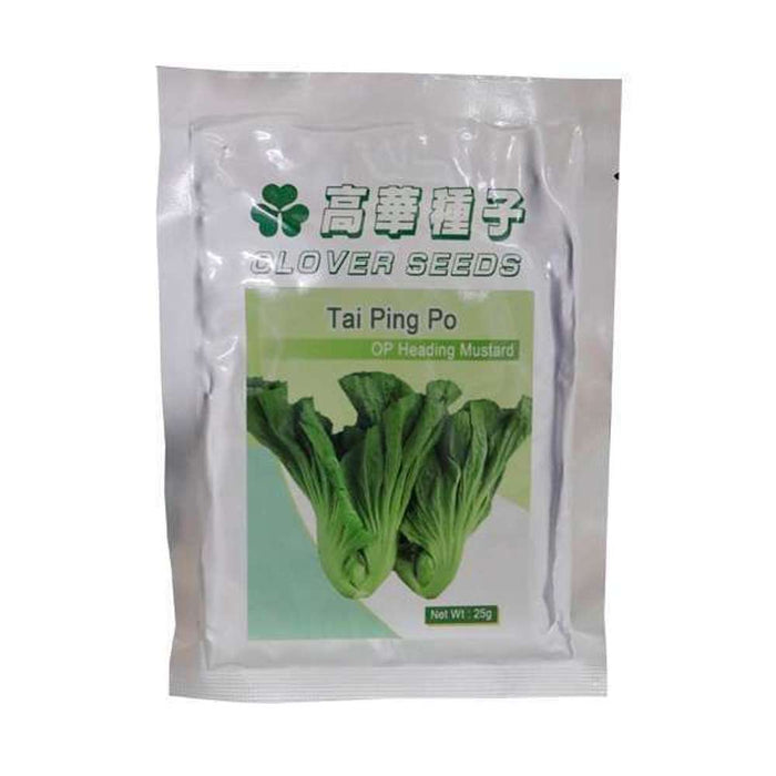 Seeds Mustard Cabbage Tai Ping Po 25g