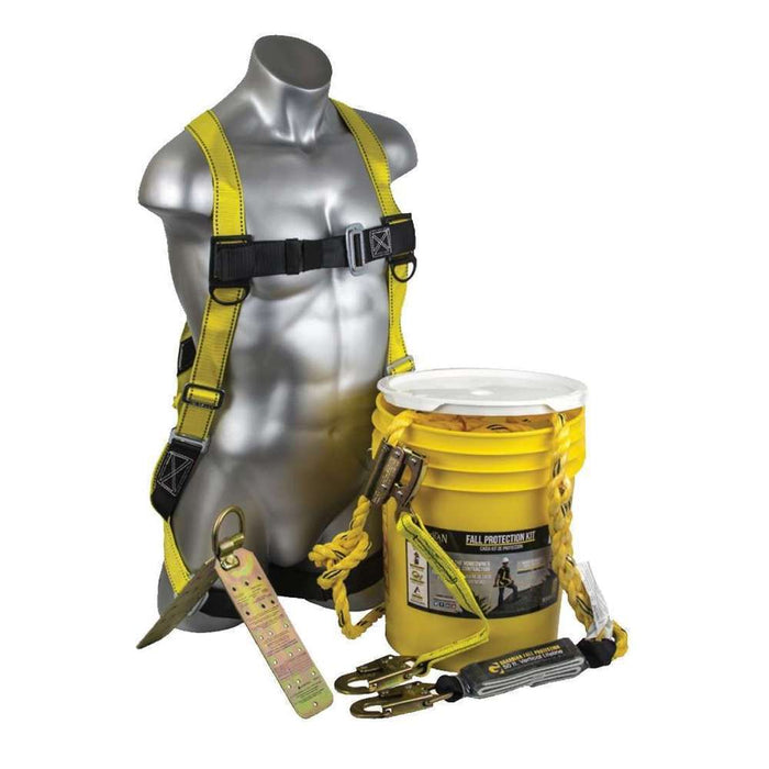 Qualcraft Safety Harness Kit 3pk (Fall Protection Kit)