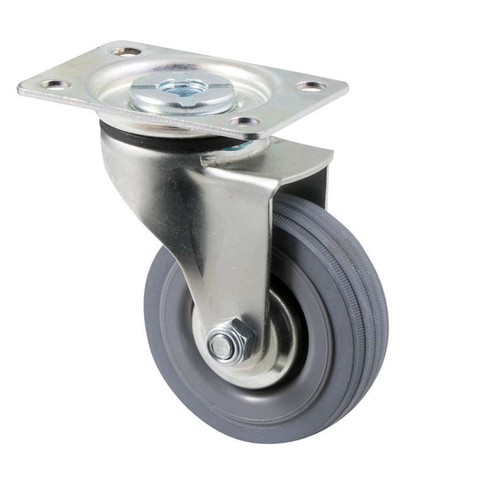 Fallshaw Castor 75mm G/Rub Swivel TG 45kg