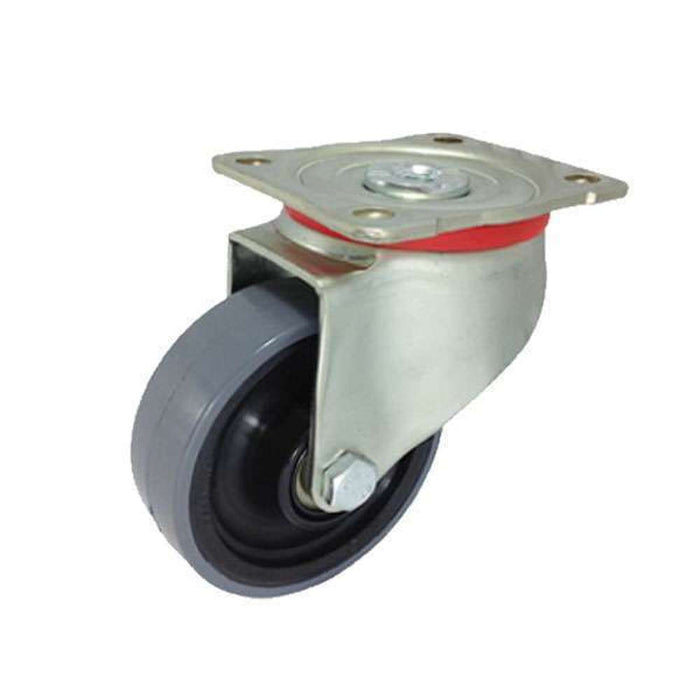 Fallshaw J-Castor 100 x 32mm Grey PU Swivel 300kg