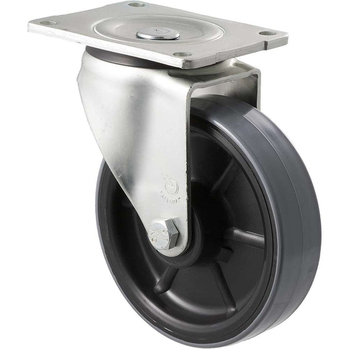 Fallshaw O-Castor 150 x 40mm PU on Nylon Roller Bearing Swivel 450kg