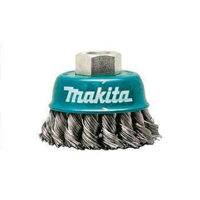 Makita Steel Cup Wire Brush Twisted M10 x 75mm