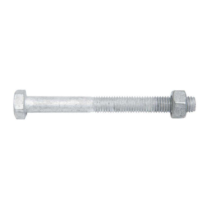 Bolt & Nut Galv Hex M10 x 100