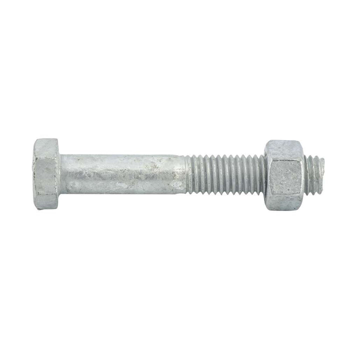 Bolt & Nut Galv Hex M12 x 75