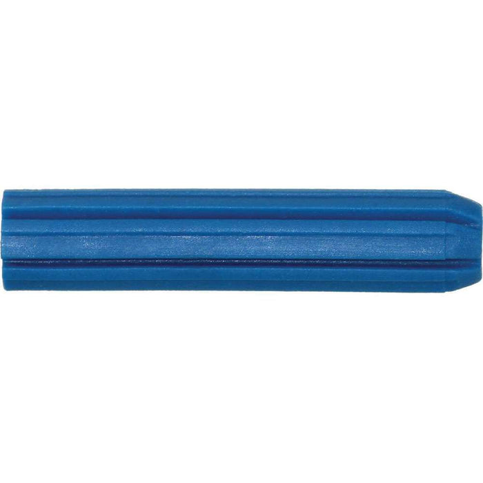 Iccons PVC Wall Plug Blue 8 x 38mm (25pk)