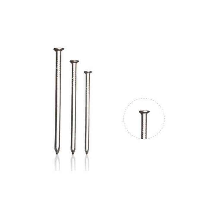 BIL Nails Flat Head Bright 75mm x 1kg