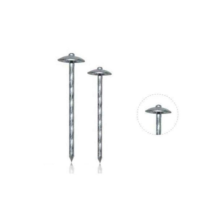 BIL Roofing Nails Galv Twisted 65mm x 1kg