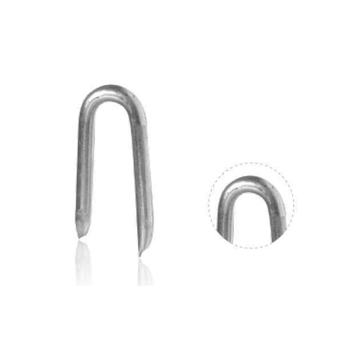 BIL Staple U-Nails 25mm x 1kg (2.5G)