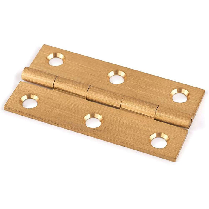 Butt Hinges Solid Brass 2" x 1 1/8" w/ Screws
