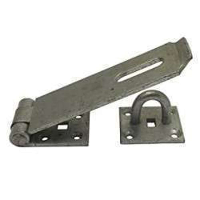Hasp & Staple 7 1/4" ZP Heavy Brass Pin