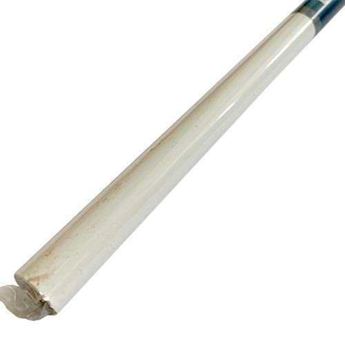 Fixworx Curtain Rod 16mm x 3m PVC White Steel