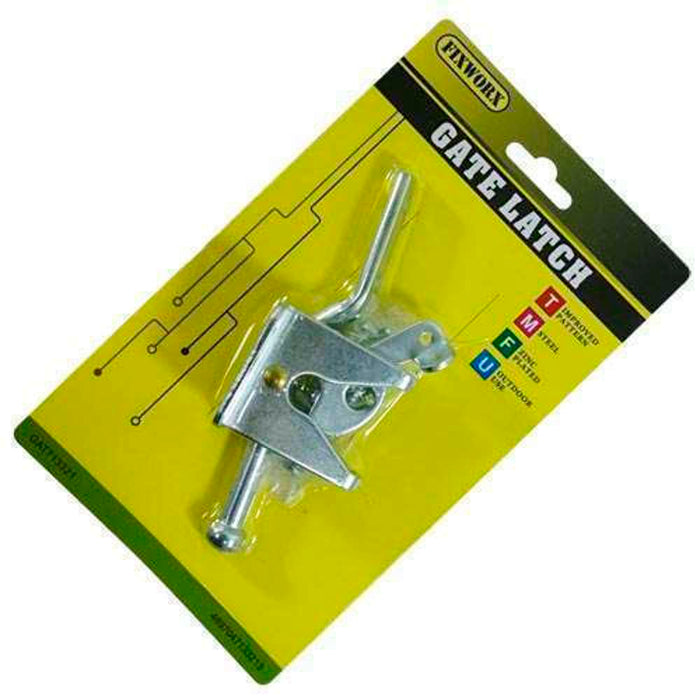 Fixworx Latch Gate Zinc Plated