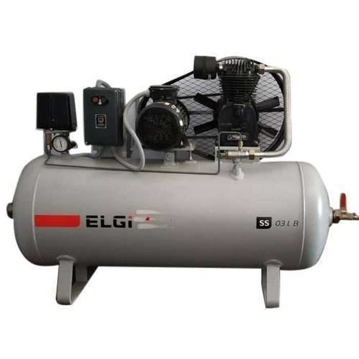 Elgi Air Compressor 3hp 160L Tank 3 Phase