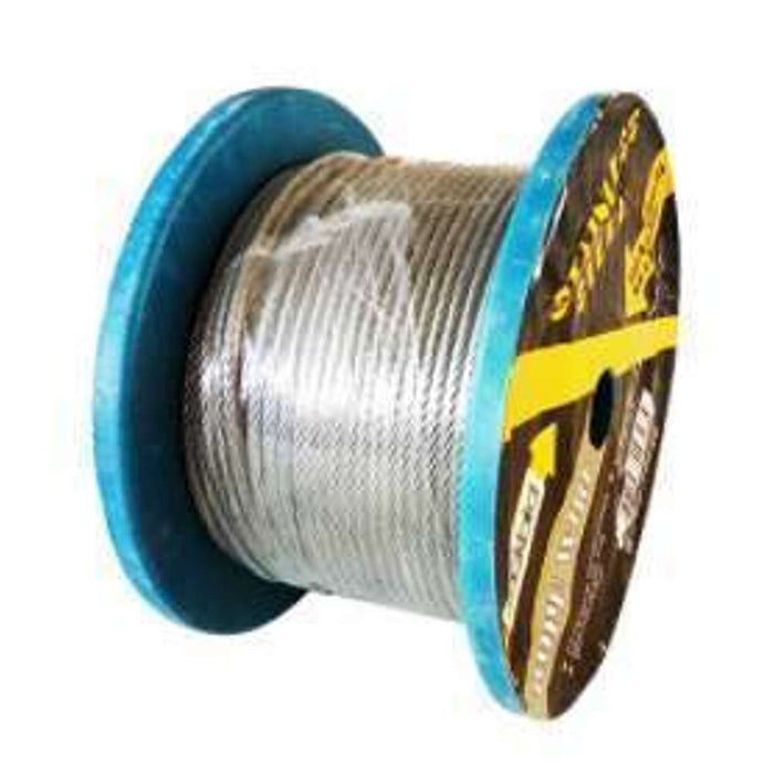 Jackbird Rope Wire SS316 4.0mm (7 x 19)