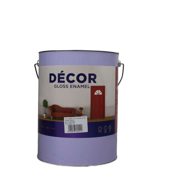 Apco Decor Gloss Enamel White 10L