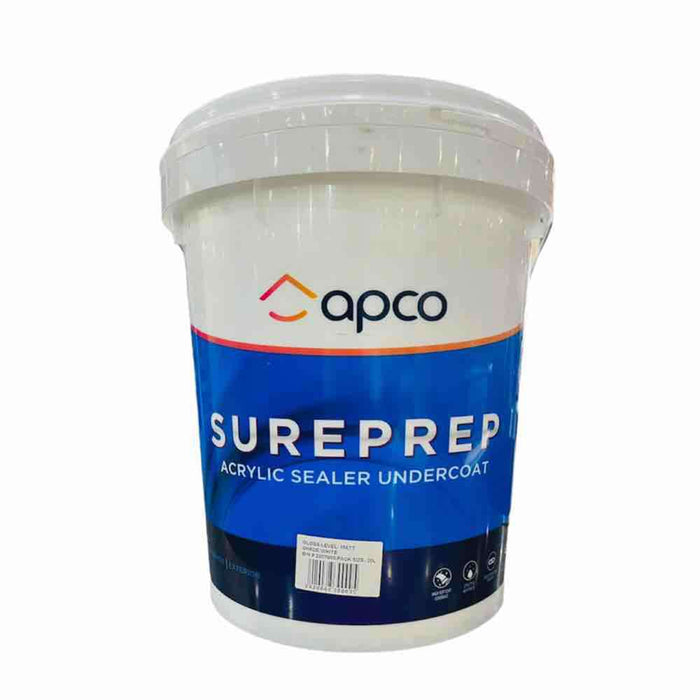 Apco Sureprep Undercoat Acrylic White 20L