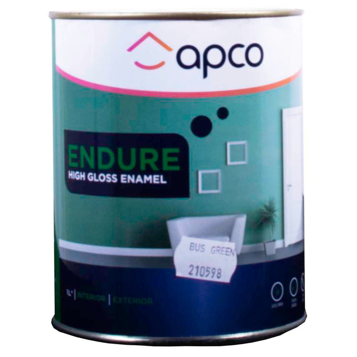 Apco Endure Gloss Enamel Bus Green 1L