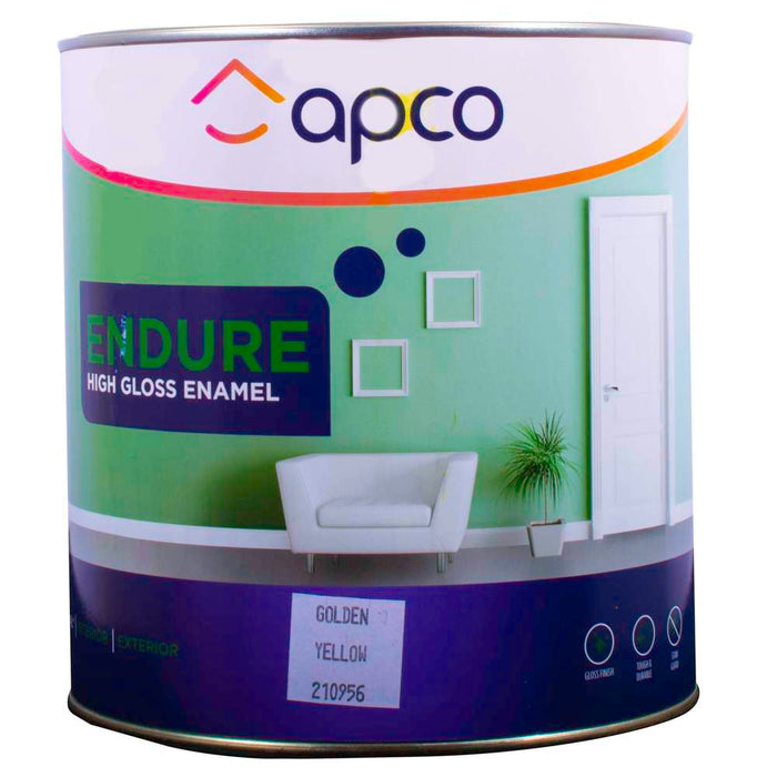 Apco Endure Gloss Enamel Golden Yellow 4L
