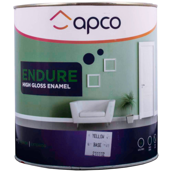 Apco Endure Gloss Enamel Yellow Base 4L