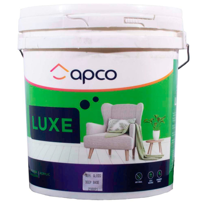 Apco Luxe Semi Gloss Acrylic Deep Base 10L