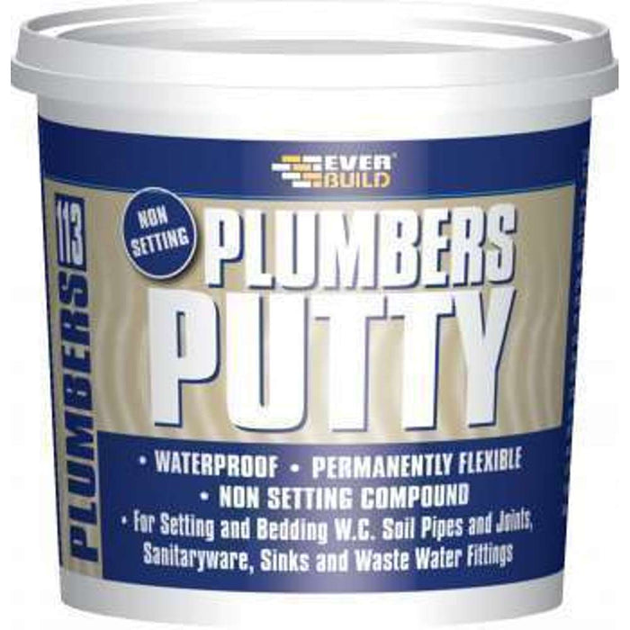Everbuild 113 Plumbers Putty 750g Beige