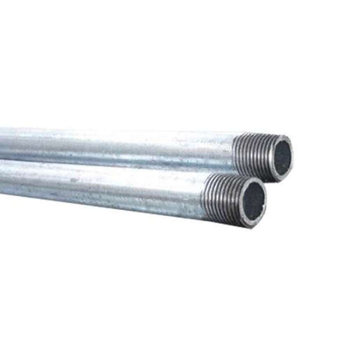 Galv Pipe B Grade 25 x 3.2mm x 6m Medium Screw & Socket