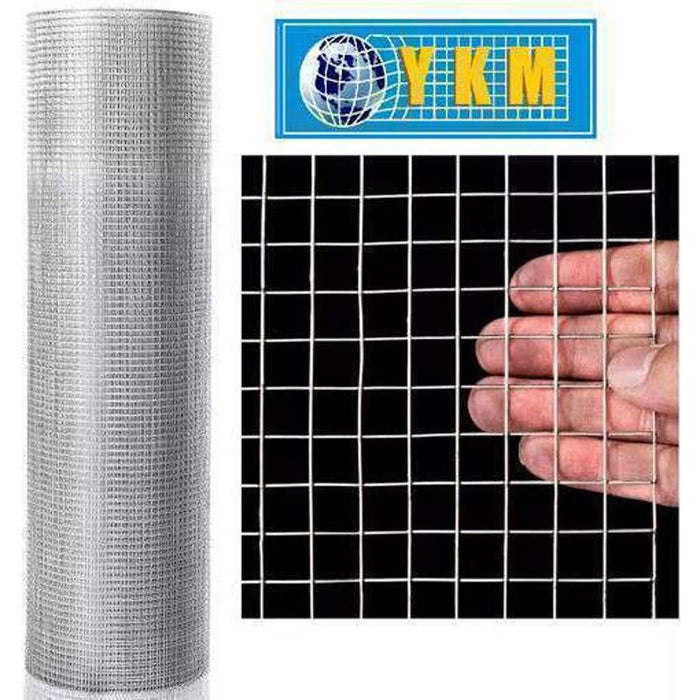 Galv Welded Mesh 16G 1" x 1" x 3' x 30.4m #