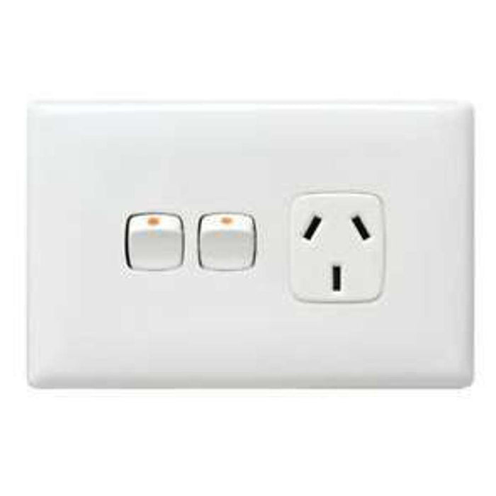 HPM Single GPO 1 Extra Switch