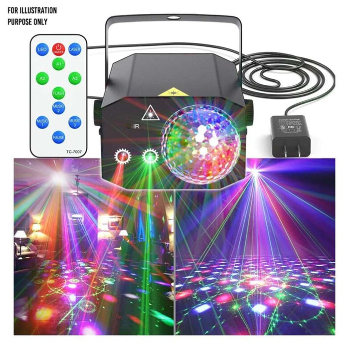 RA LED Mini Laser Stage Light Usb Ip44 240V