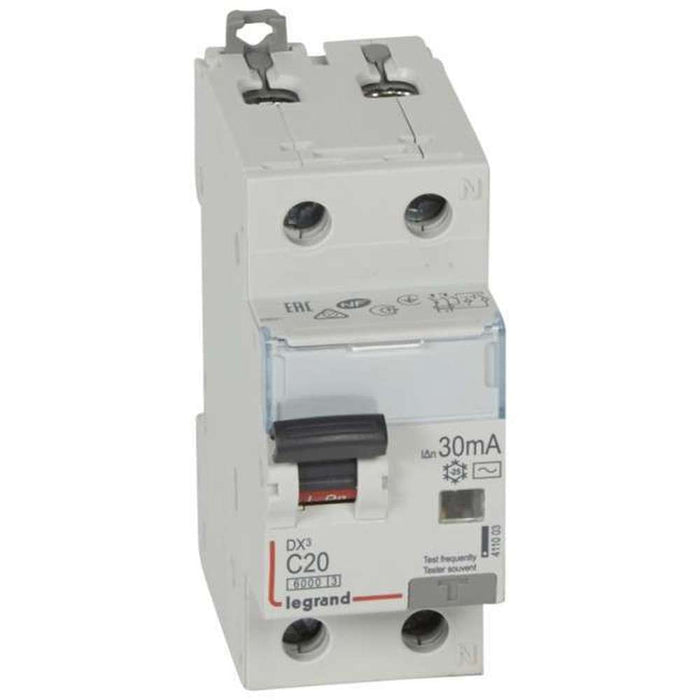 Legrand Circuit Bracker 20A 2 Pole ELCB