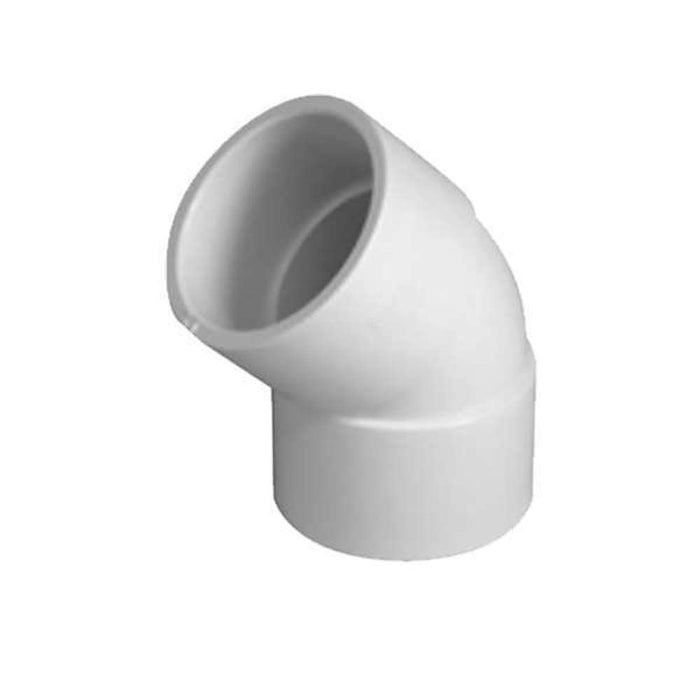 PVC Pressure Plain Elbow 20mm x 45D