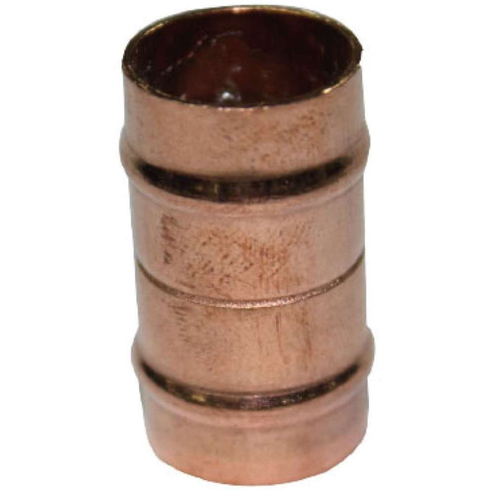 Copper Socket 15mm (Straight Coupler)