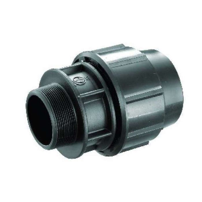 Poly Male Adaptor 32mm x 1"
