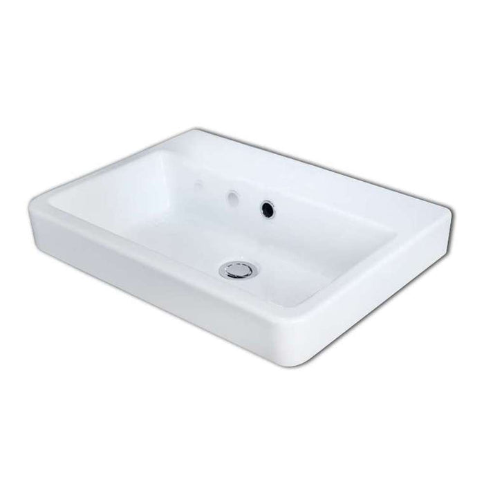 Caroma Basa Inset Basin 1TH White