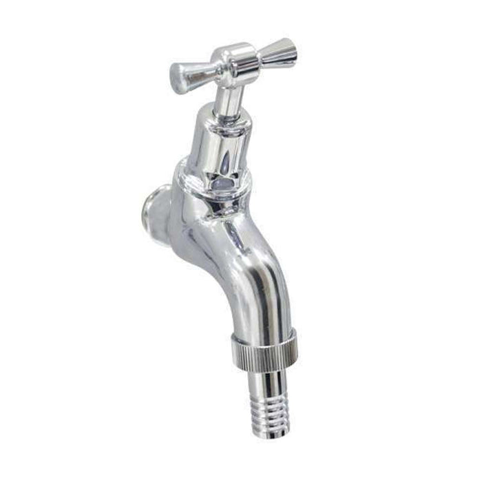 Doe Tee Hose Bib 1/2" 1/2" Outlet CP