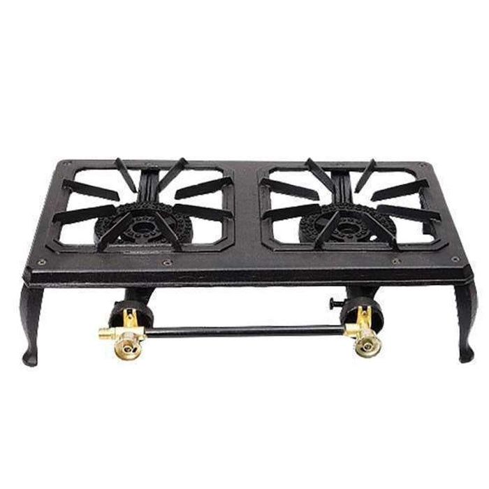 Home Basics Cast Iron Stove Stand 2B x 2 Ring