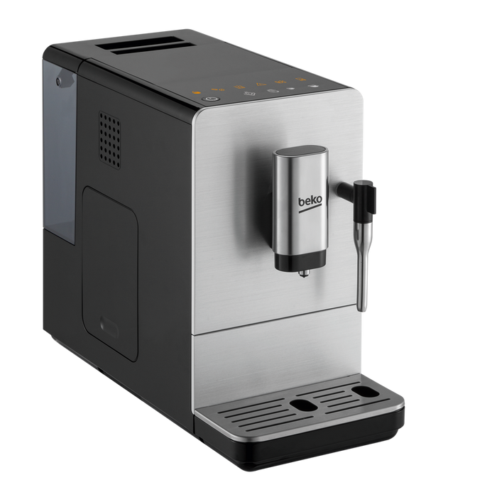 Beko Coffe Machine w/ Milk Steamer Stainless Steel