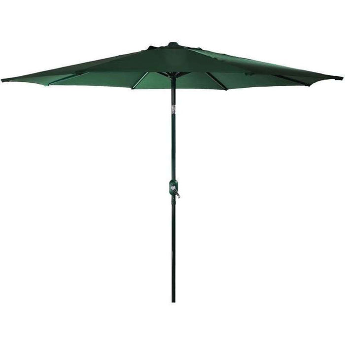Seasonal Trends Outdoor Crank Umbrella 2.74m Green