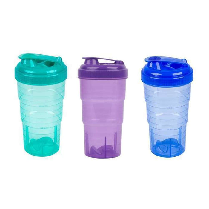 Decor Jet Shaker Bottle PVC 750ml Asst