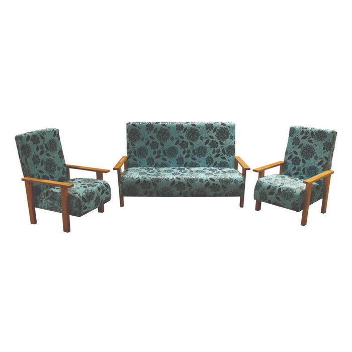 Fauna Koki 3+1+1 Fabric Sofa Set Assorted Colors
